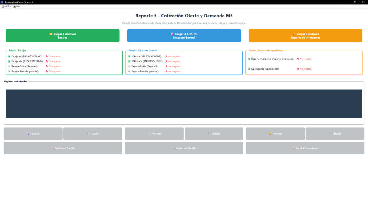 Automatización de procesos regulatorios · Tesorería Alfin